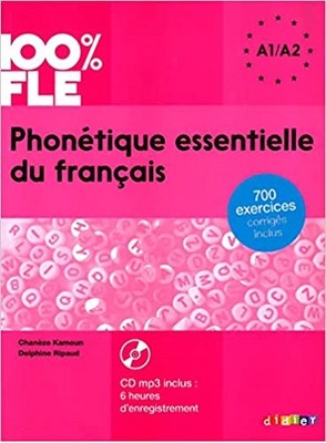 تصویر  Phonetique Essentielle du francais A1/A2 (100% FLE)+CD