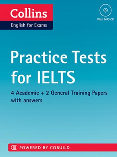 تصویر  Collins English for Exams Practice tests for IELTS + CD