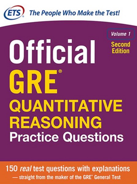 تصویر  Official GRE Quantitative Reasoning Practice Questions 2nd Volume 1