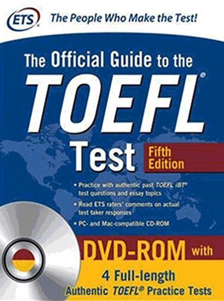 تصویر  The Official Guide to the TOEFL Test 5th + DVD