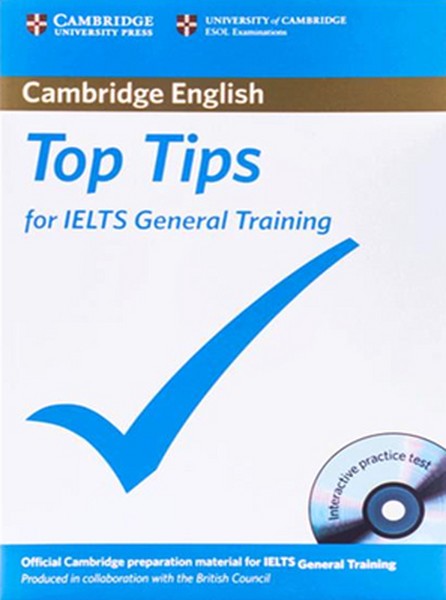 تصویر  Top Tips for IELTS General Training + CD