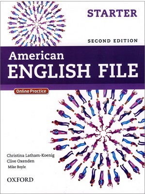 تصویر  American English File Starter 2nd SB + WB + CD + DVD 