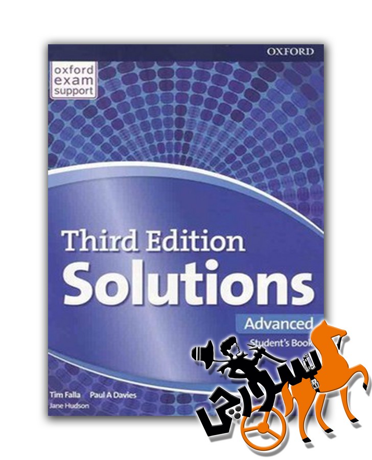 تصویر  Solutions Advanced 3rd SB + WB + DVD