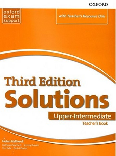 تصویر  Teachers Book Solutions Upper - Intermediate 3rd + CD