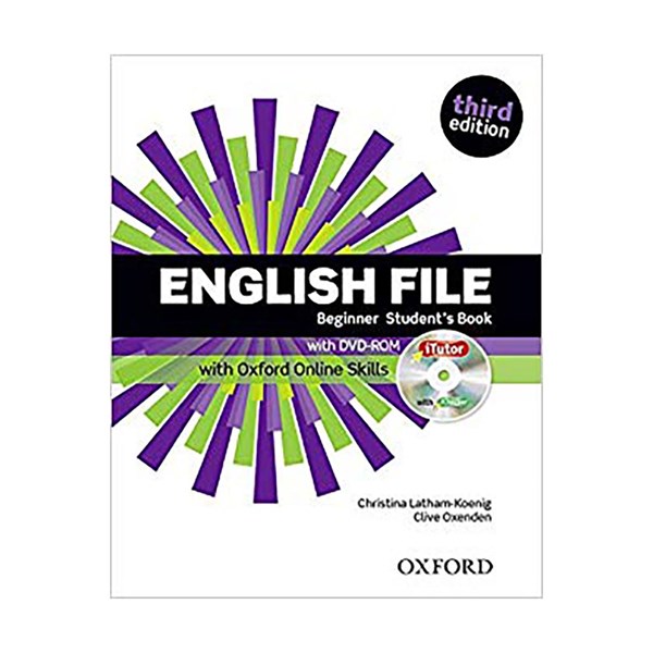تصویر  British English File Beginner 3rd SB + WB + DVD