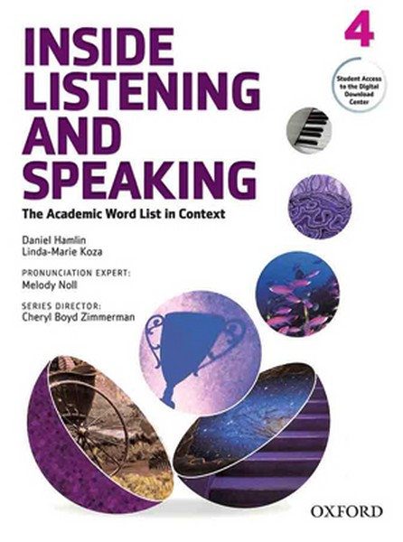 تصویر  Inside Listening and Speaking 4 + CD