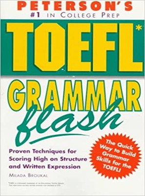 تصویر  Petersons TOEFL Grammar Flash