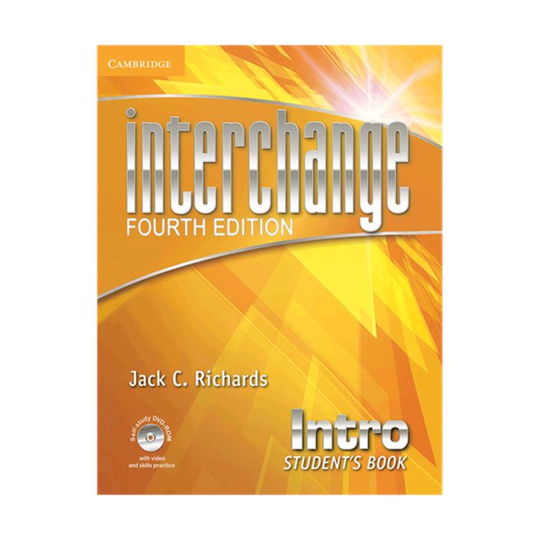 تصویر  Interchange Intro 4th SB + WB + CD