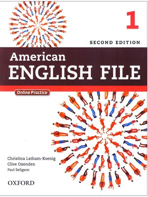 American English File 1 2nd SB + WB+ CD + DVD  