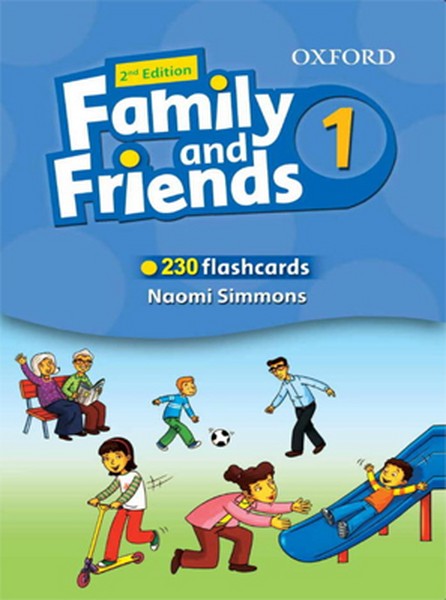 تصویر  Flashcards British Family and Friends 1 2nd