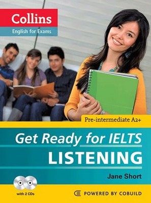 تصویر  Collins Get Ready for IELTS Listening + CD