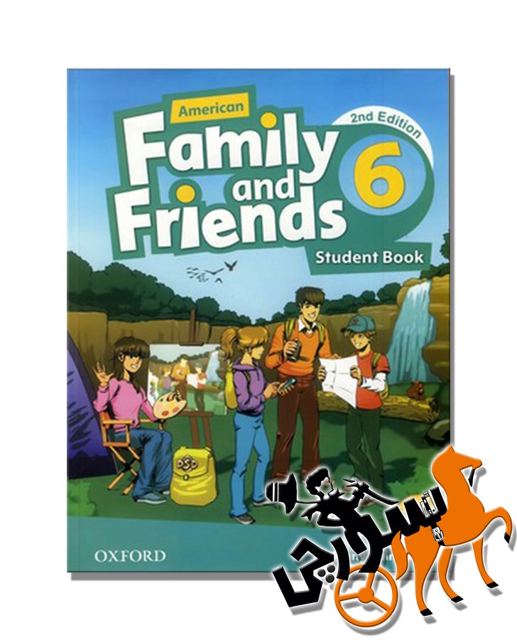 تصویر  American Family and Friends 6 2nd SB + WB + CD