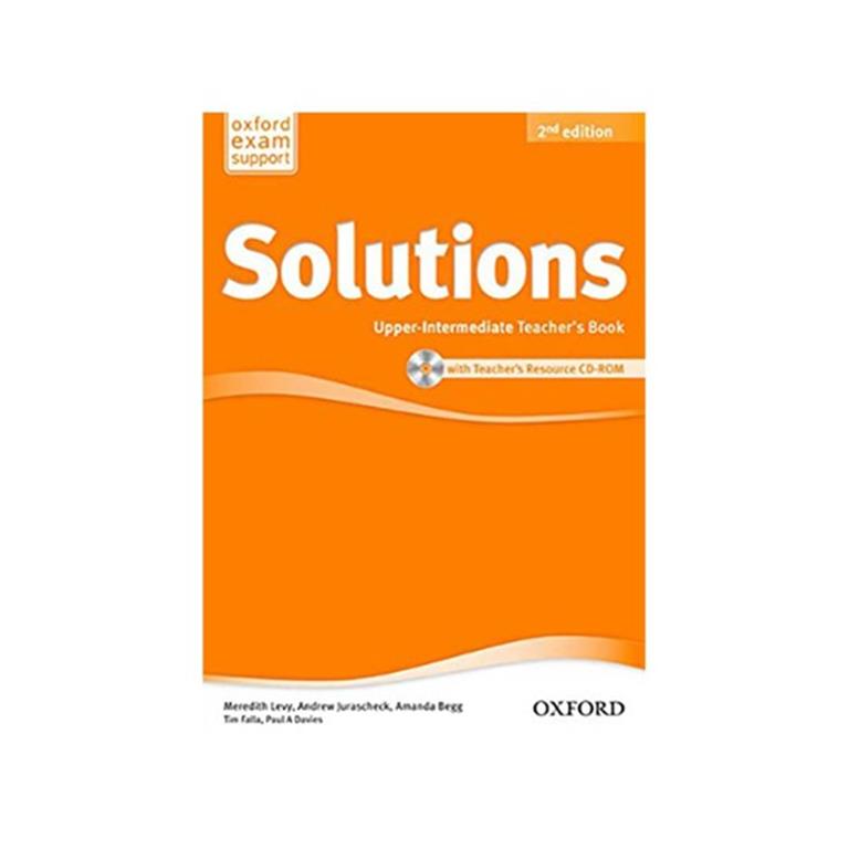تصویر  Teachers Book Solutions Upper - Intermediate 2nd + CD