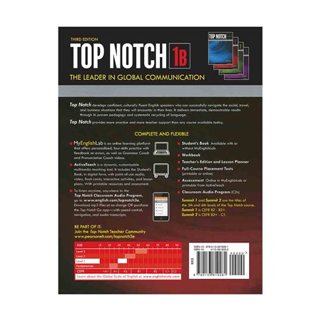 تصویر  Top Notch 1B 3rd SB + WB + DVD