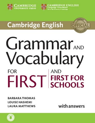 تصویر  Cambridge English Grammar and Vocabulary for First and First for School + CD
