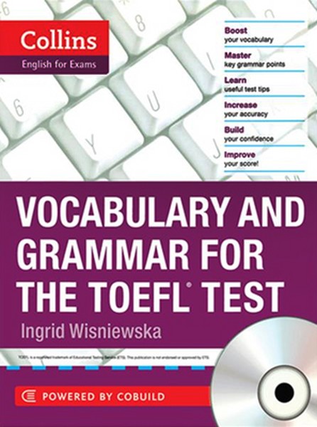 تصویر  Collins Vocabulary and Grammar for the TOEFL Test + CD