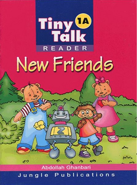 تصویر  Tiny Talk 1A Readers Book - New Friends