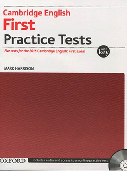 تصویر  Cambridge English First Practice Tests with key + CD