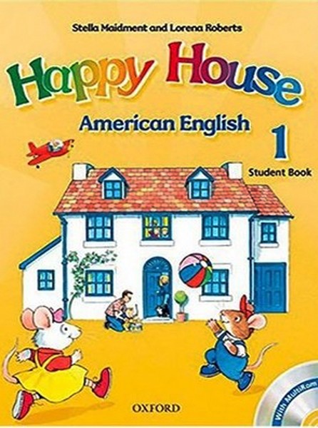 تصویر  American English Happy House 1 SB + WB + CD