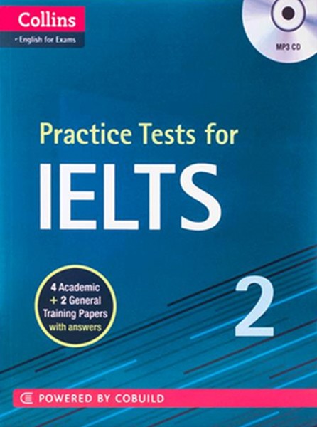 تصویر  Collins English for Exams Practice Tests for IELTS 2 + CD