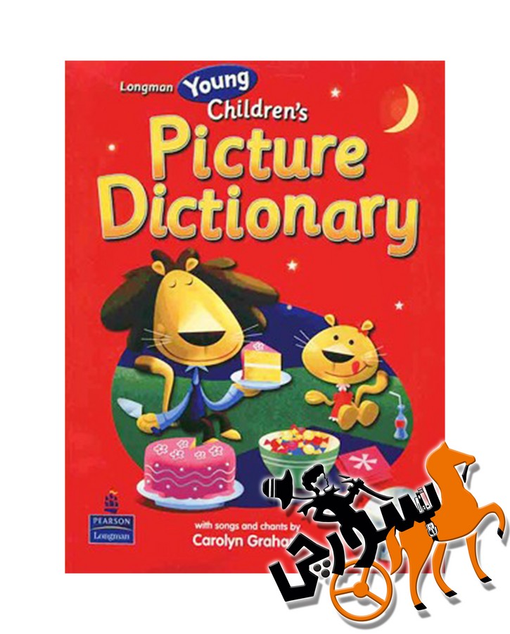 تصویر  longman Young Childrens Picture Dictionary + CD / قرمز