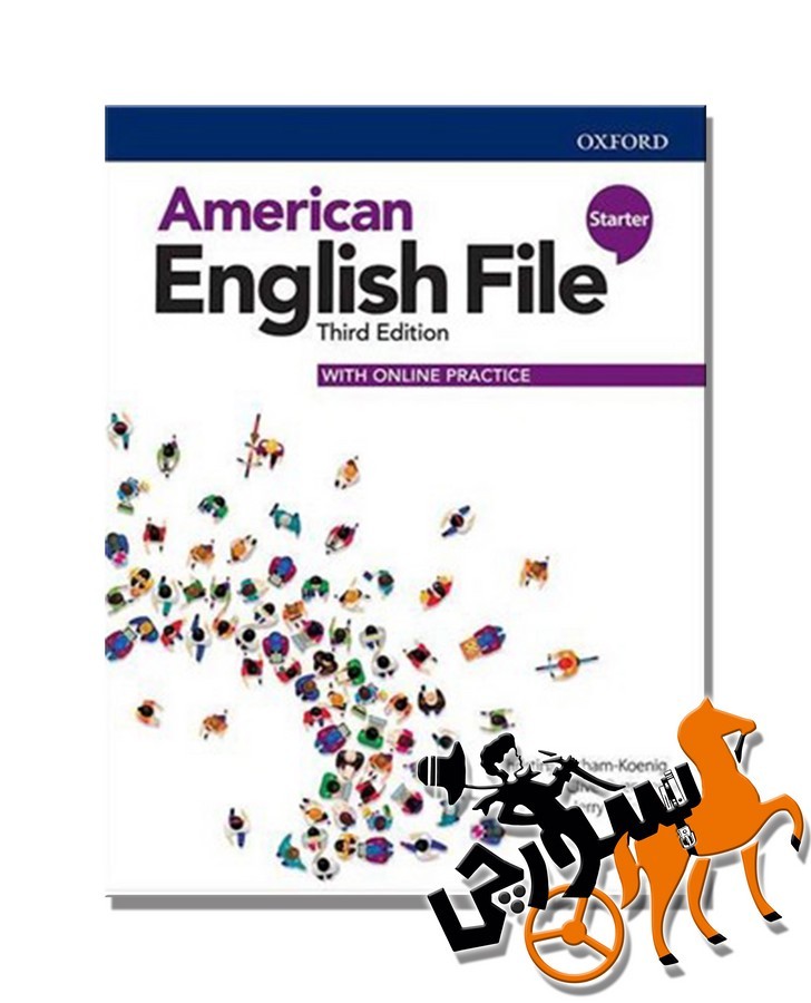 تصویر  American English File Starter 3rd SB + WB + QR Code