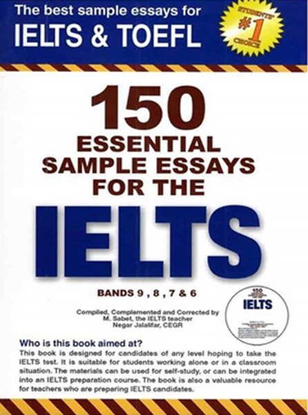 تصویر  150Essential Sample Essays for the IELTS + DVD
