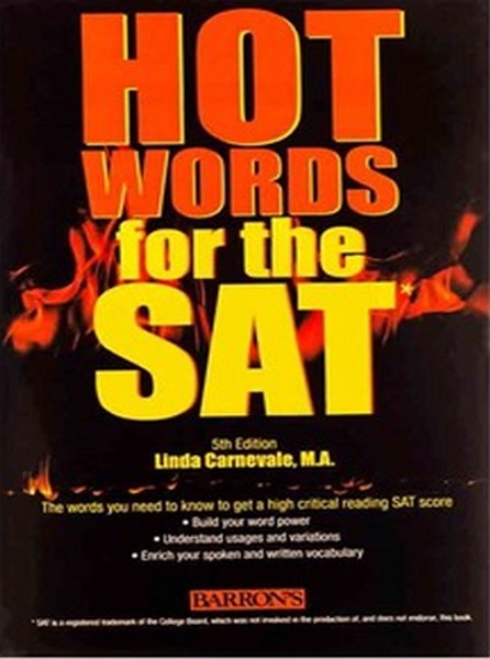 تصویر  Hot Words for the SAT 5th