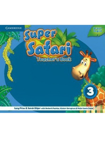 تصویر  Teachers Book British Super Safari 3 + CD