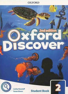 تصویر  Oxford Discover 2 2nd SB + WB + DVD