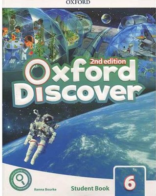 تصویر  Oxford Discover 6 2nd SB + WB + DVD