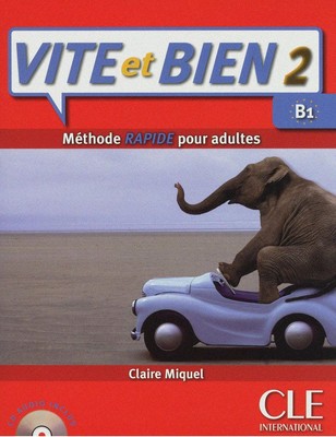 تصویر  Vite et Bien 2 - Niveau B1 (2nd) + CD